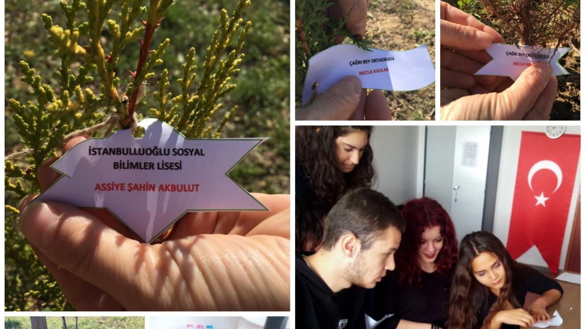 Keşan'dan  Birlikten Cumhuriyet Doğar projesi üyelerine anlamlı bir davranış  örneği : Cumhuriyet ağaçları